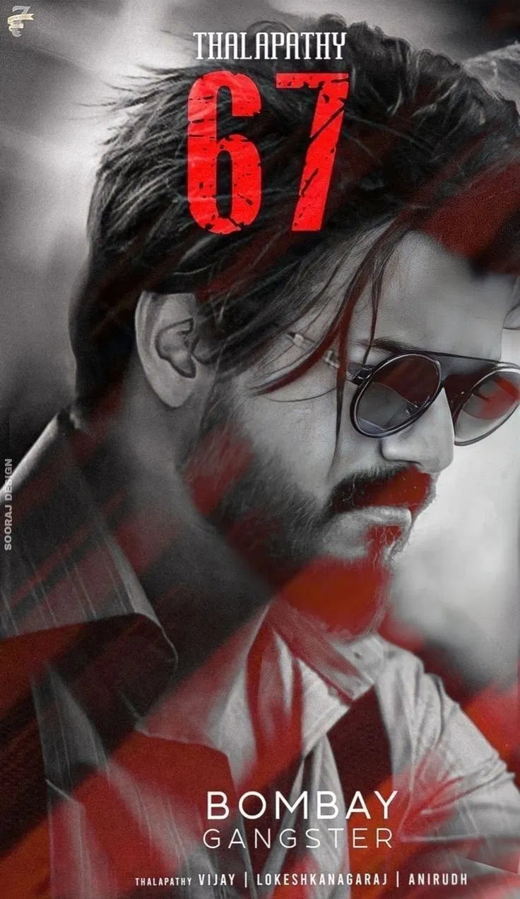 Thalapathy 67 - Bombay Gangster Official Poster