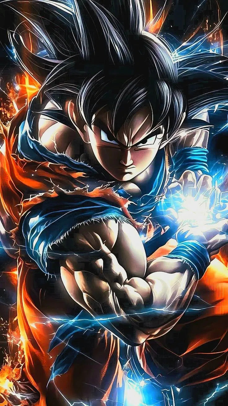 Goku Kamehameha Charge Poster