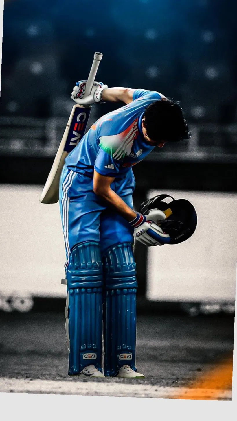 Rohit Sharma: Legends of Cricket Vintage Poster
