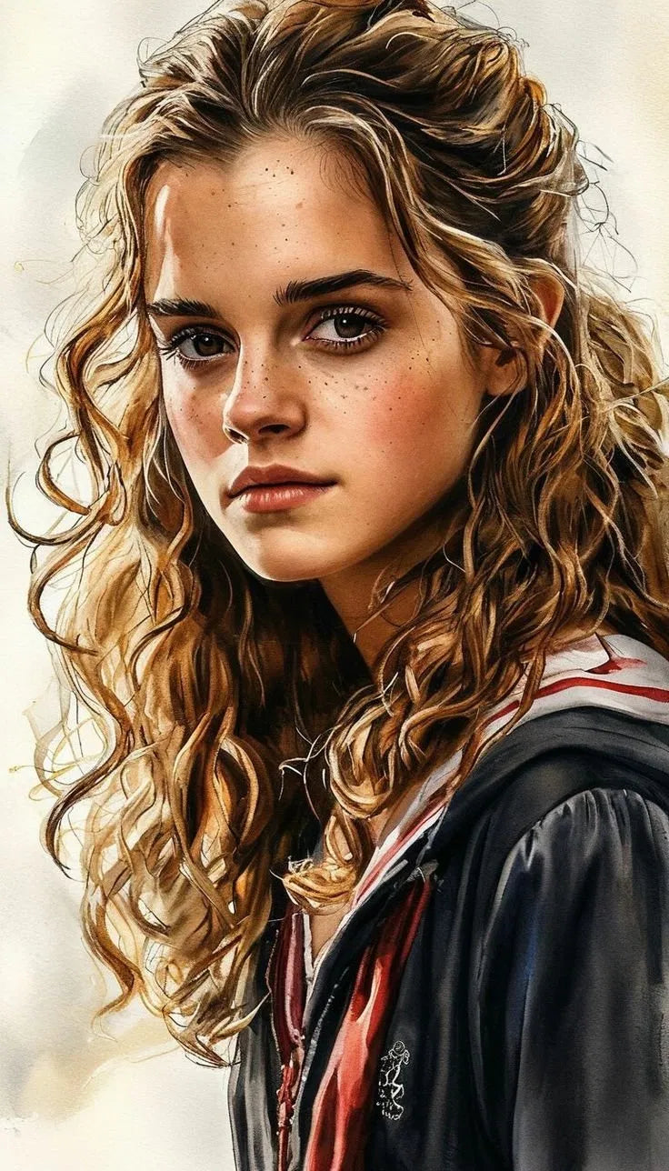 Hermione Granger - Watercolor Portrait Poster