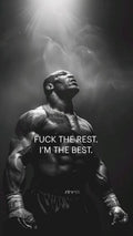 Unstoppable Mindset Poster | Bold Fighter Wall Art