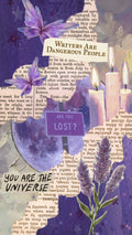 Whimsigoth Lavender Collage Poster